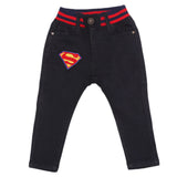 Boys Satin Rib Jeans - Black, Boys Pants, Chase Value, Chase Value