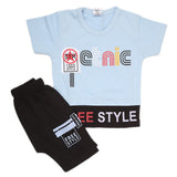 Boys Half Sleeves Suit - Blue, Kids, Boys Sets And Suits, Chase Value, Chase Value