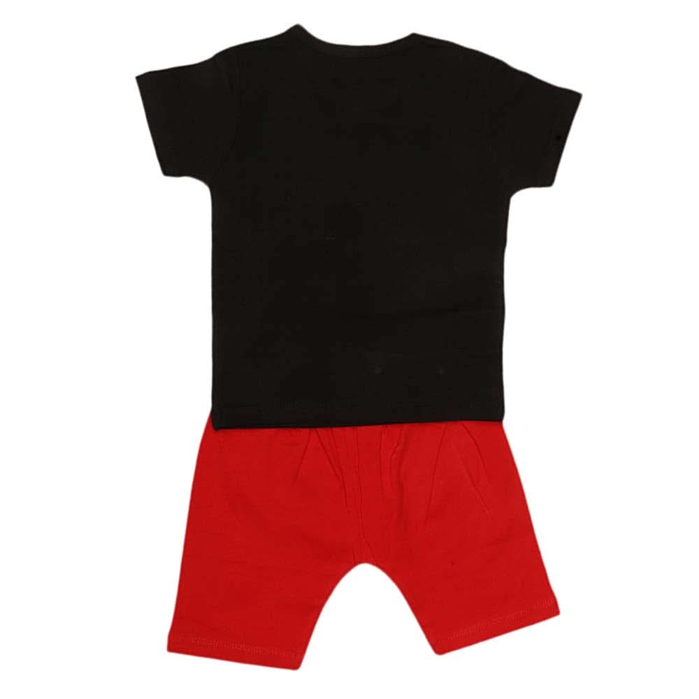 Boys Half Sleeves Suit (2346) - Black, Kids, Boys Sets And Suits, Chase Value, Chase Value