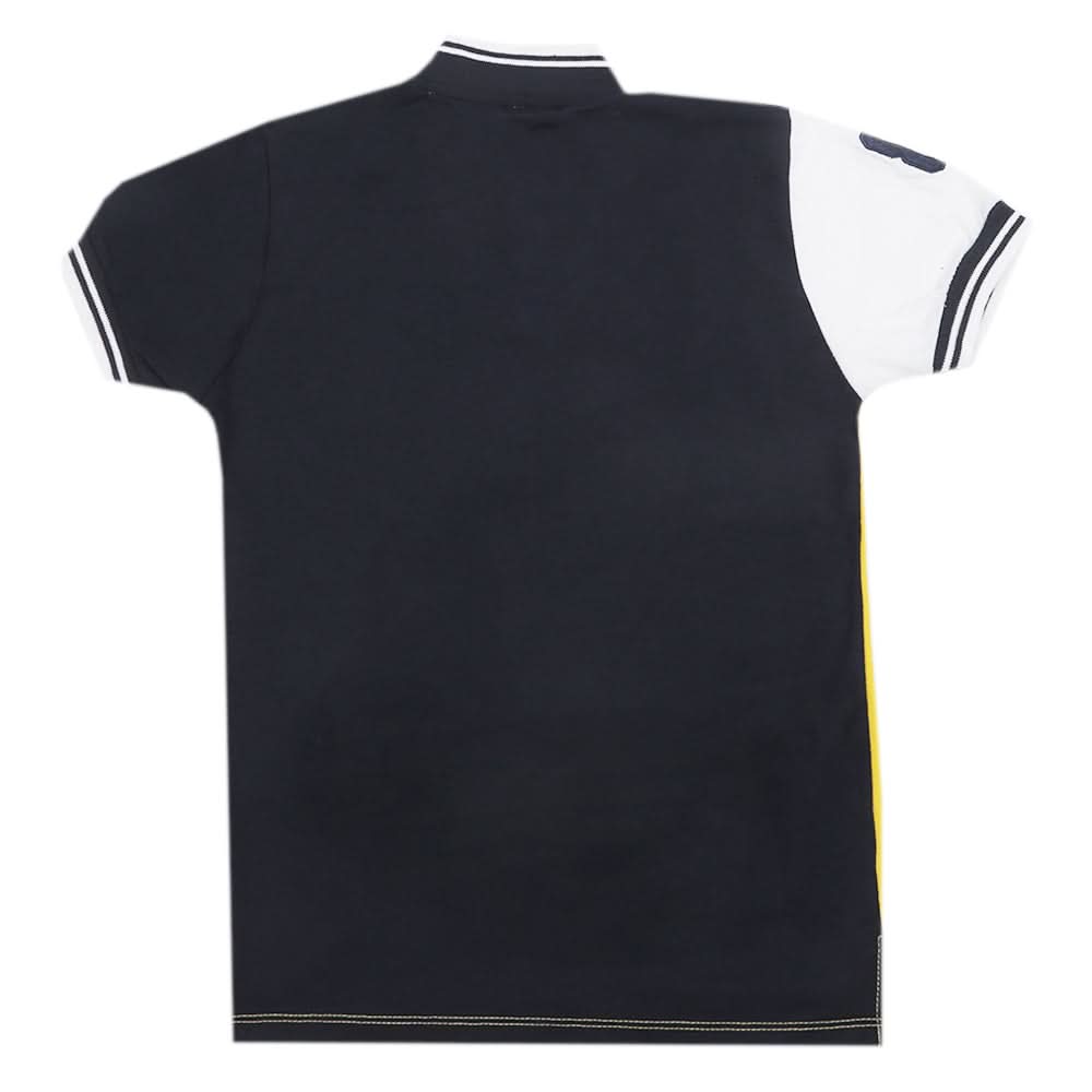 Boys Half Sleeves T-Shirt - Navy Blue, Boys T-Shirts, Chase Value, Chase Value