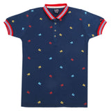 Boys Half Sleeves T-Shirt - Blue, Boys T-Shirts, Chase Value, Chase Value