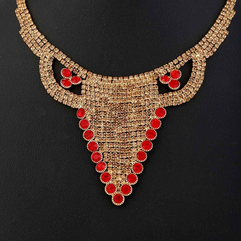 Women's Jewellery Set - Copper & Red, Women, Jewellery Set, Chase Value, Chase Value