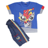Boys Half Sleeves Suit - Blue, Kids, Boys Sets And Suits, Chase Value, Chase Value