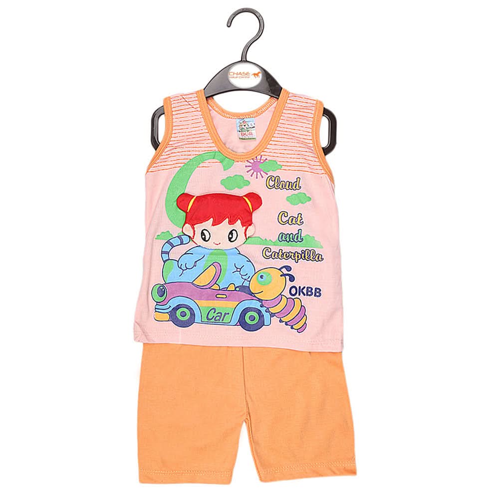 Boys Sando Suit 1949 - Pink, Kids, Boys Sets And Suits, Chase Value, Chase Value