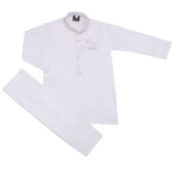 Boys Embroidered Shalwar Suit - White, Boys Shalwar Kameez, Chase Value, Chase Value