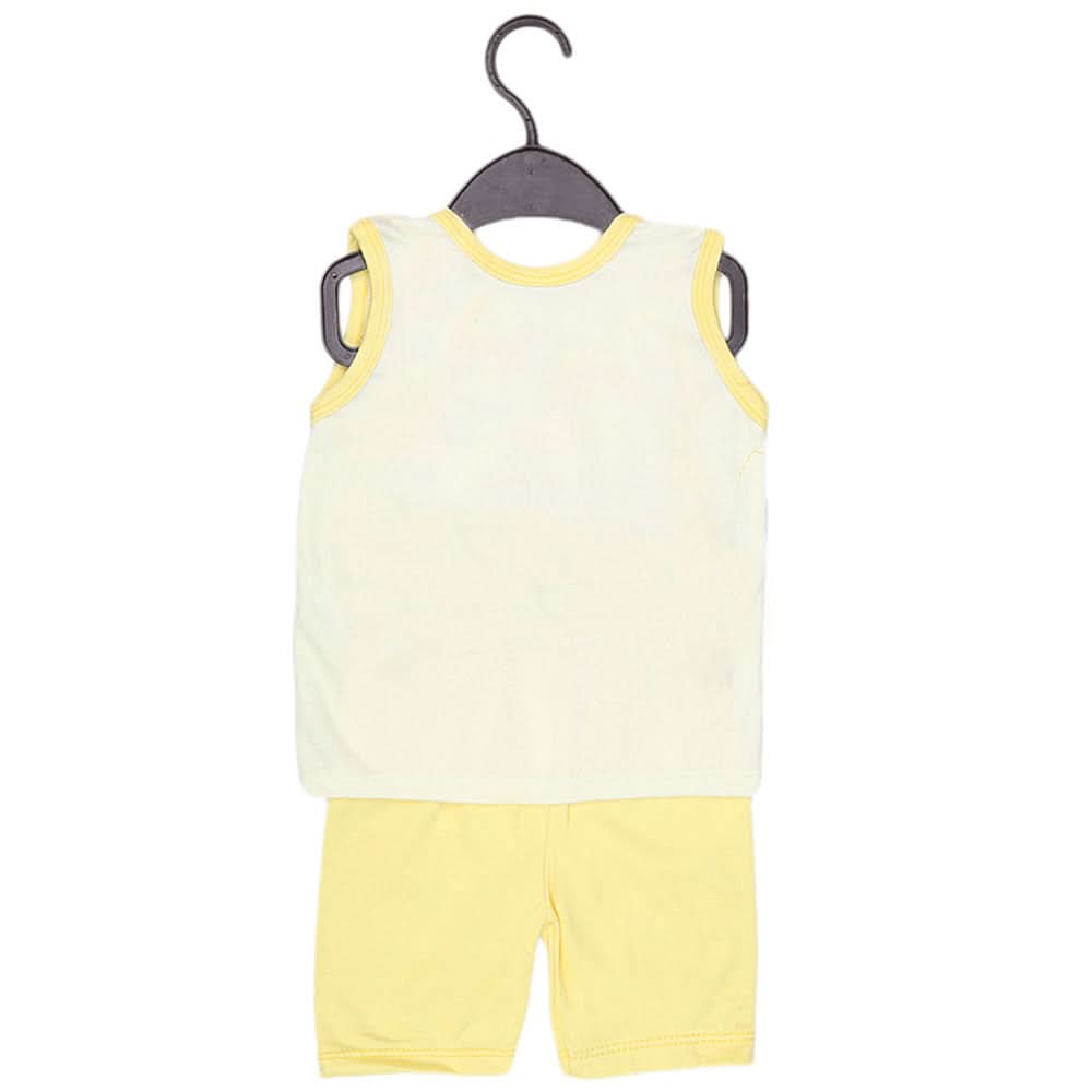 Boys Sando Suit 1946 - Yellow, Kids, Boys Sets And Suits, Chase Value, Chase Value