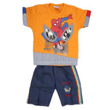 Boys Half Sleeves Suit - Yellow, Kids, Boys Sets And Suits, Chase Value, Chase Value