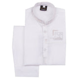 Boys Embroidered Shalwar Suit - White, Boys Shalwar Kameez, Chase Value, Chase Value