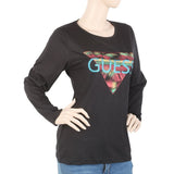 Women's Full Sleeves T-Shirt - Black, Women, T-Shirts And Tops, Chase Value, Chase Value