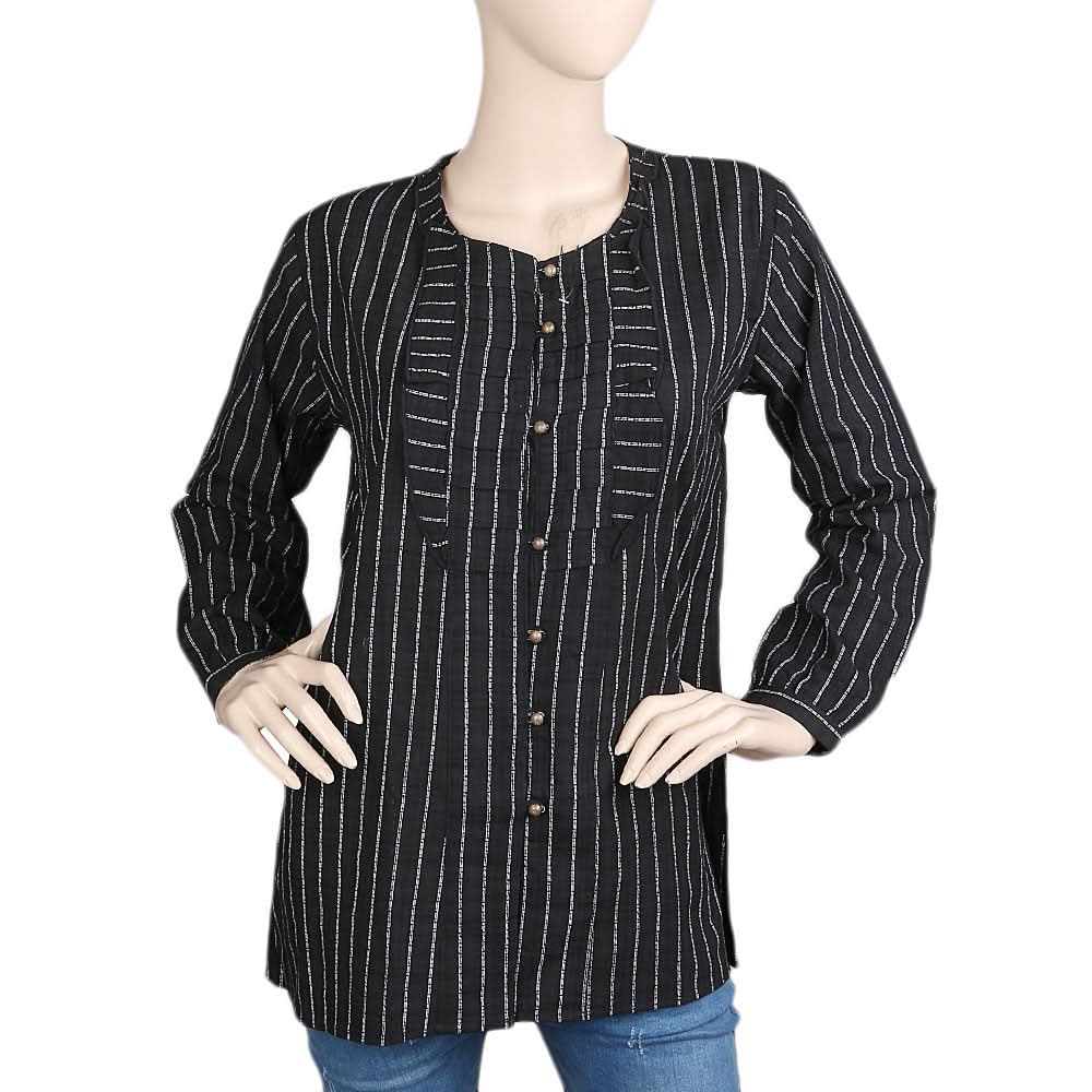 Women's Full Sleeves Western Top - Black, Women, T-Shirts And Tops, Chase Value, Chase Value