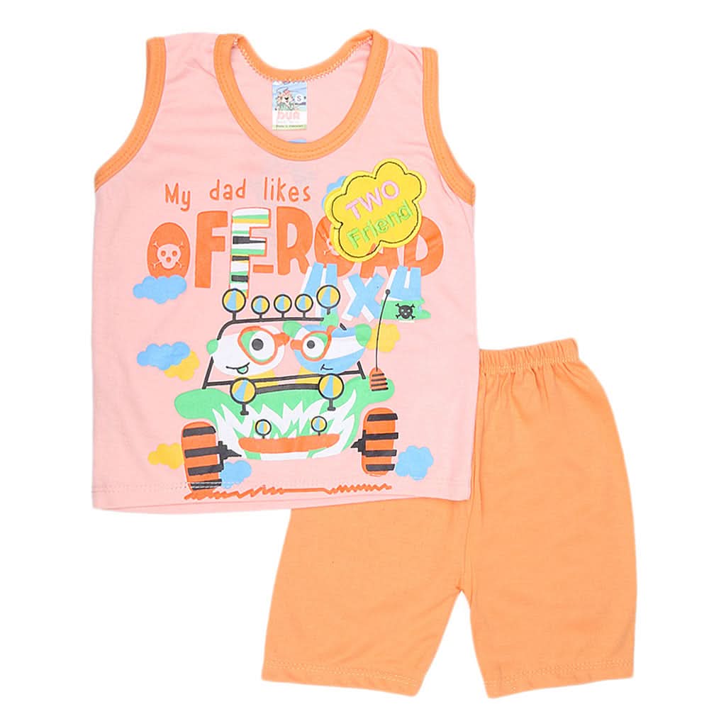 Boys Sando Suit 1946 - Pink, Kids, Boys Sets And Suits, Chase Value, Chase Value