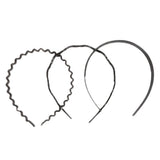 Girls Pack Of 3 Hairbands - Black, Kids, Hair Accessories, Chase Value, Chase Value