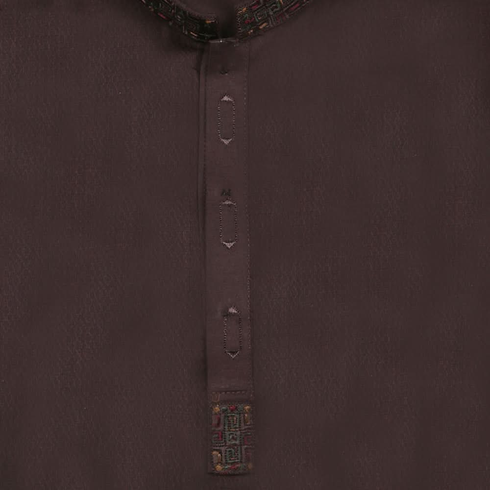 Boys Embroidered Shalwar Suit - Dark Green, Boys Shalwar Kameez, Chase Value, Chase Value