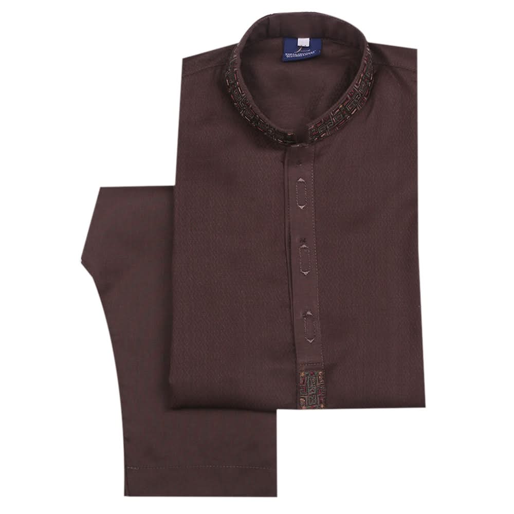 Boys Embroidered Shalwar Suit - Dark Green, Boys Shalwar Kameez, Chase Value, Chase Value