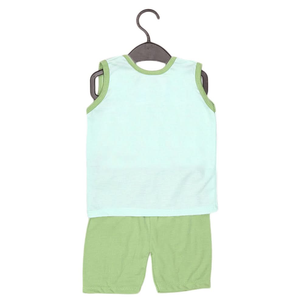 Boys Sando Suit 1946 - Green, Kids, Boys Sets And Suits, Chase Value, Chase Value