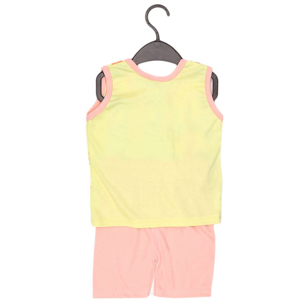 Boys Sando Suit 1936 - Yellow, Kids, Boys Sets And Suits, Chase Value, Chase Value
