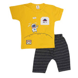 Boys Half Sleeves Suit (2362) - Yellow, Kids, Boys Sets And Suits, Chase Value, Chase Value