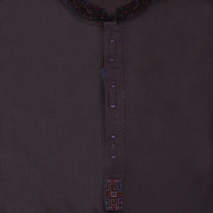 Boys Embroidered Shalwar Suit - Purple, Boys Shalwar Kameez, Chase Value, Chase Value