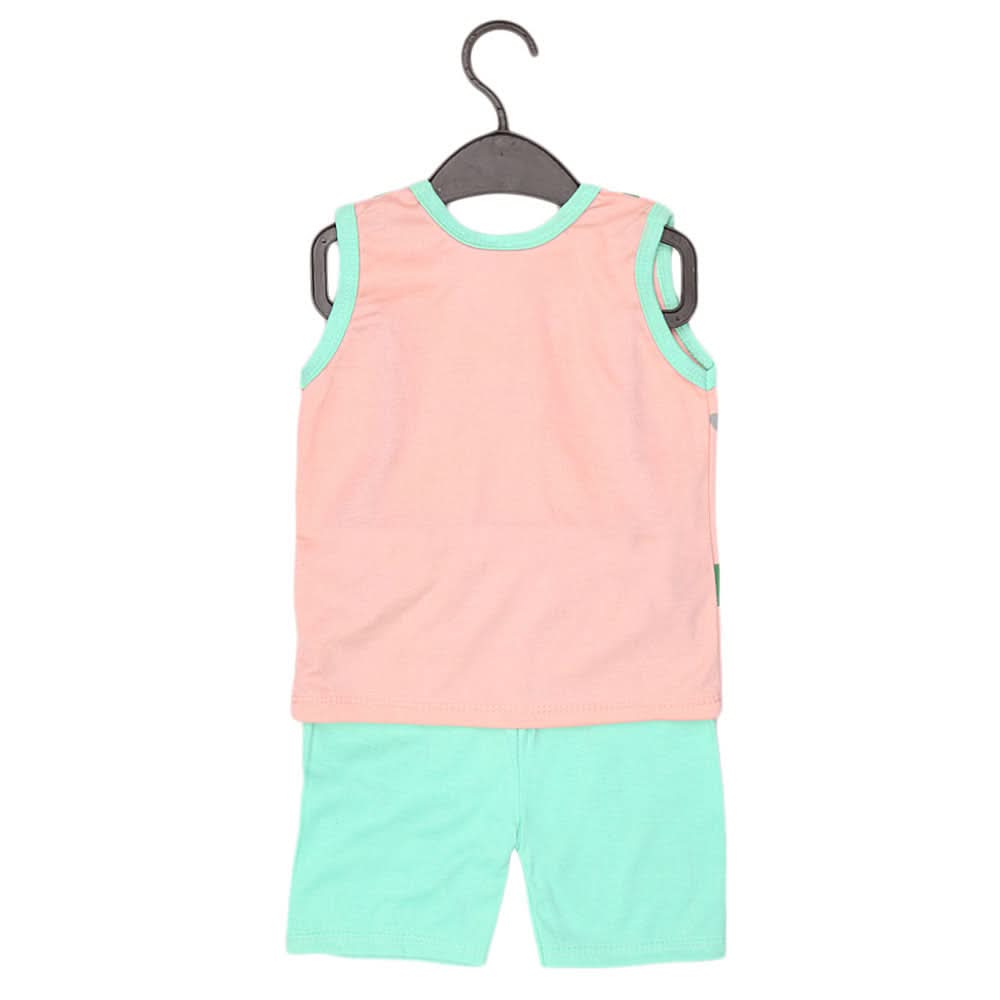 Boys Sando Suit 1936 - Pink, Kids, Boys Sets And Suits, Chase Value, Chase Value