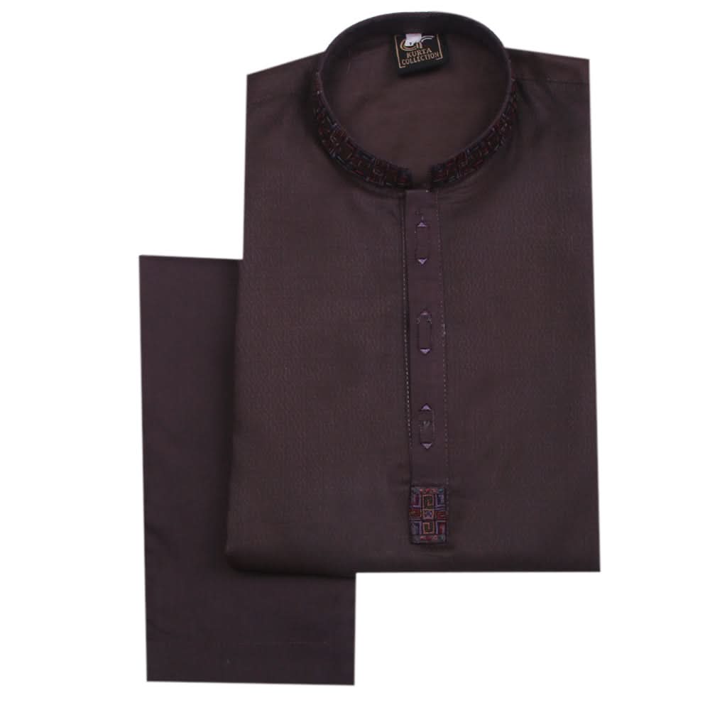Boys Embroidered Shalwar Suit - Purple, Boys Shalwar Kameez, Chase Value, Chase Value