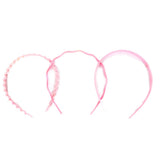 Pack Of 3 Hairbands - Pink, Kids, Hair Accessories, Chase Value, Chase Value