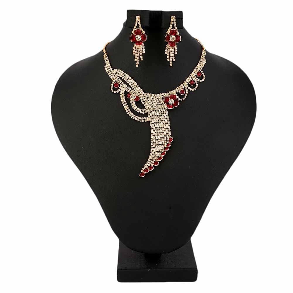 Women's Fancy Jewellery Set - Copper Red, Women, Jewellery Set, Chase Value, Chase Value