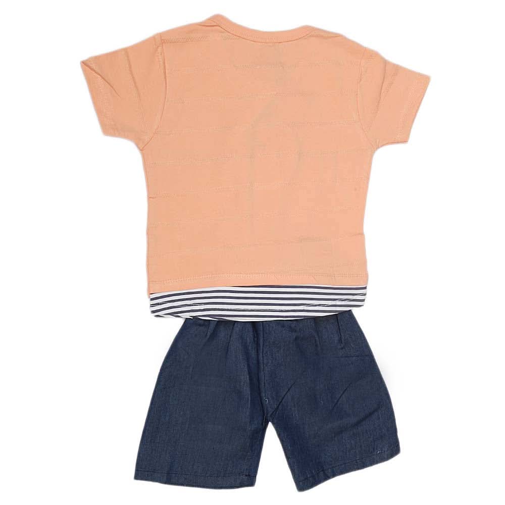 Boys 2 Piece Suit - Peach, Kids, Boys Sets And Suits, Chase Value, Chase Value