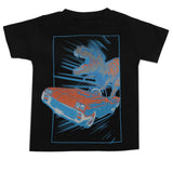 Boys Half Sleeves T-Shirt - Black, Boys T-Shirts, Chase Value, Chase Value