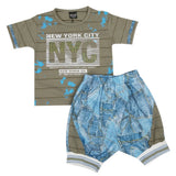 Boys Short Suit - Green, Kids, Boys Sets And Suits, Chase Value, Chase Value