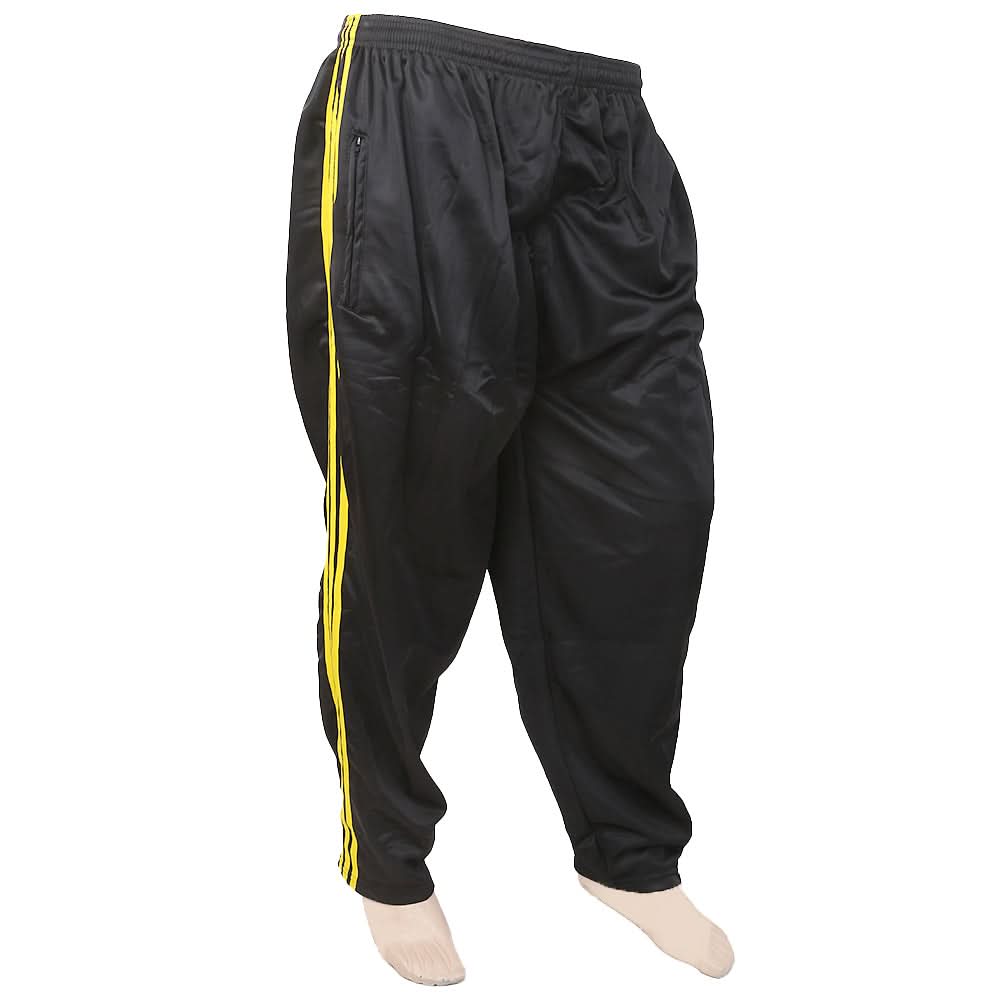 Men's Trouser - Black & Yellow, Men, Lowers And Sweatpants, Chase Value, Chase Value