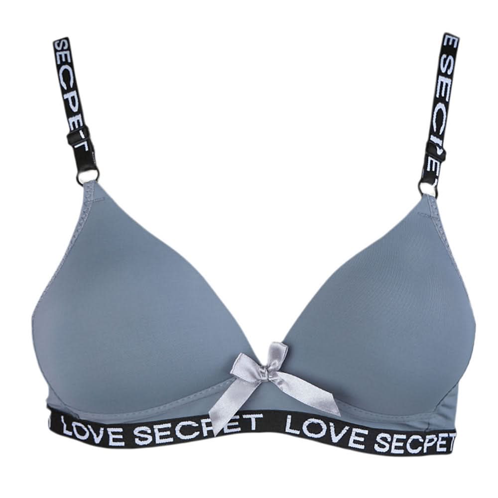 Women's Foam Bra (UA-501) 3367 - Grey, Undergarments, Chase Value, Chase Value