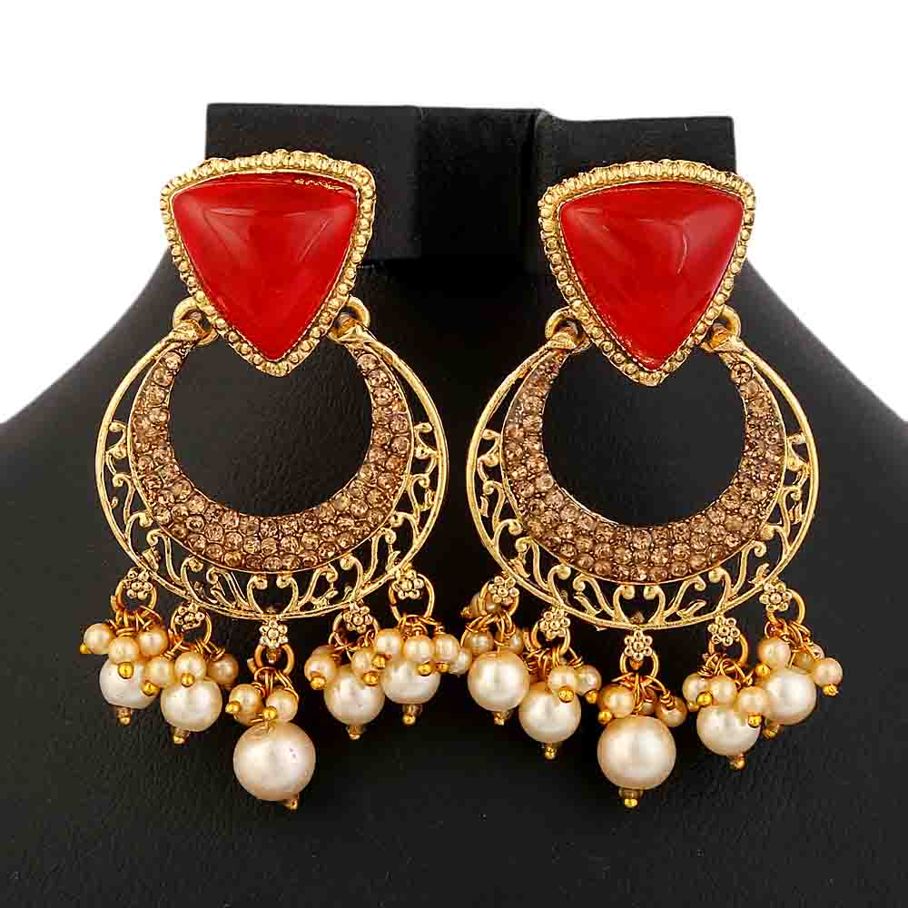 Women's Jewellery Set - Red, Women, Jewellery Set, Chase Value, Chase Value