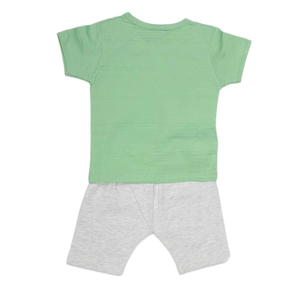 Boys Half Sleeves Suit (2153) - Green, Kids, Boys Sets And Suits, Chase Value, Chase Value