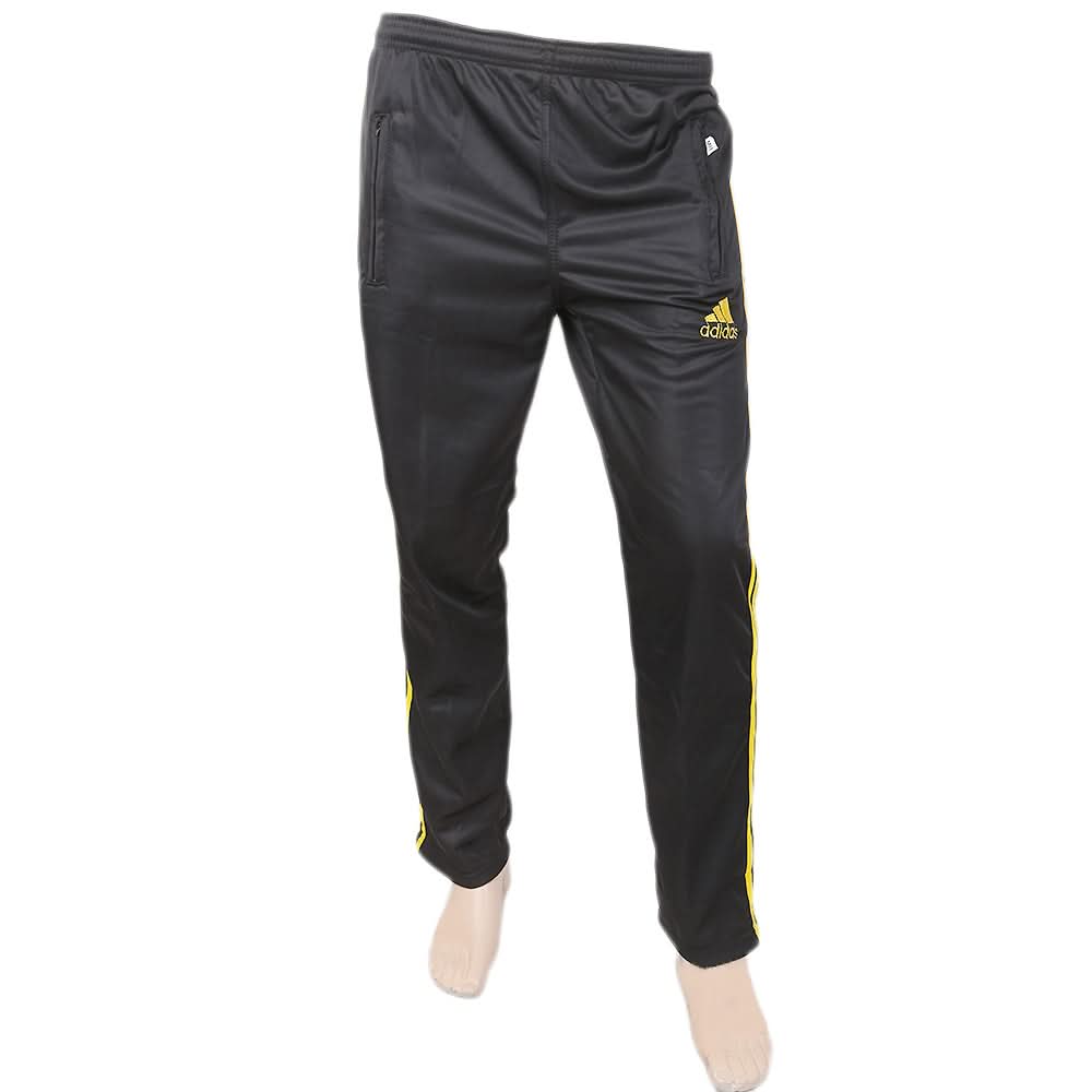 Men's Trouser - Black & Yellow, Men, Lowers And Sweatpants, Chase Value, Chase Value