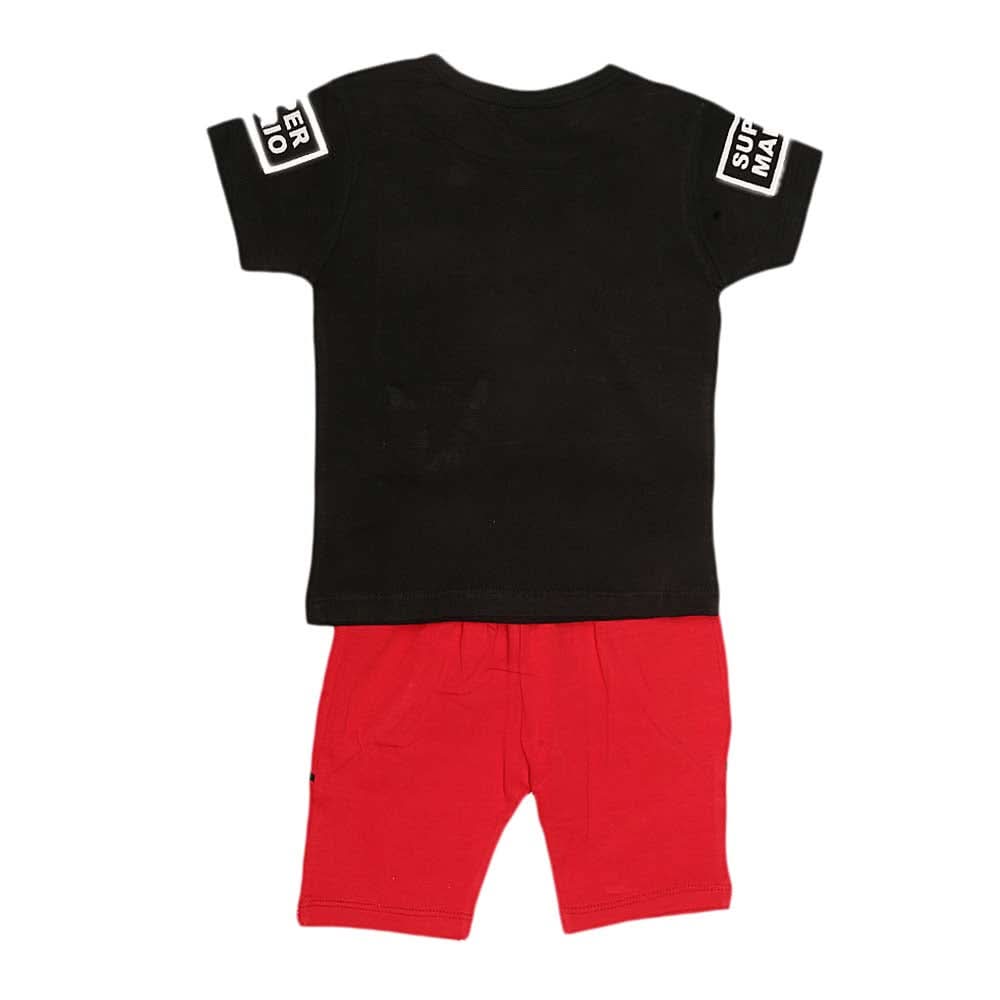 Boys Half Sleeves Suit (2208) - Black, Kids, Boys Sets And Suits, Chase Value, Chase Value