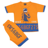 Boys Short Suit - Orange, Kids, Boys Sets And Suits, Chase Value, Chase Value