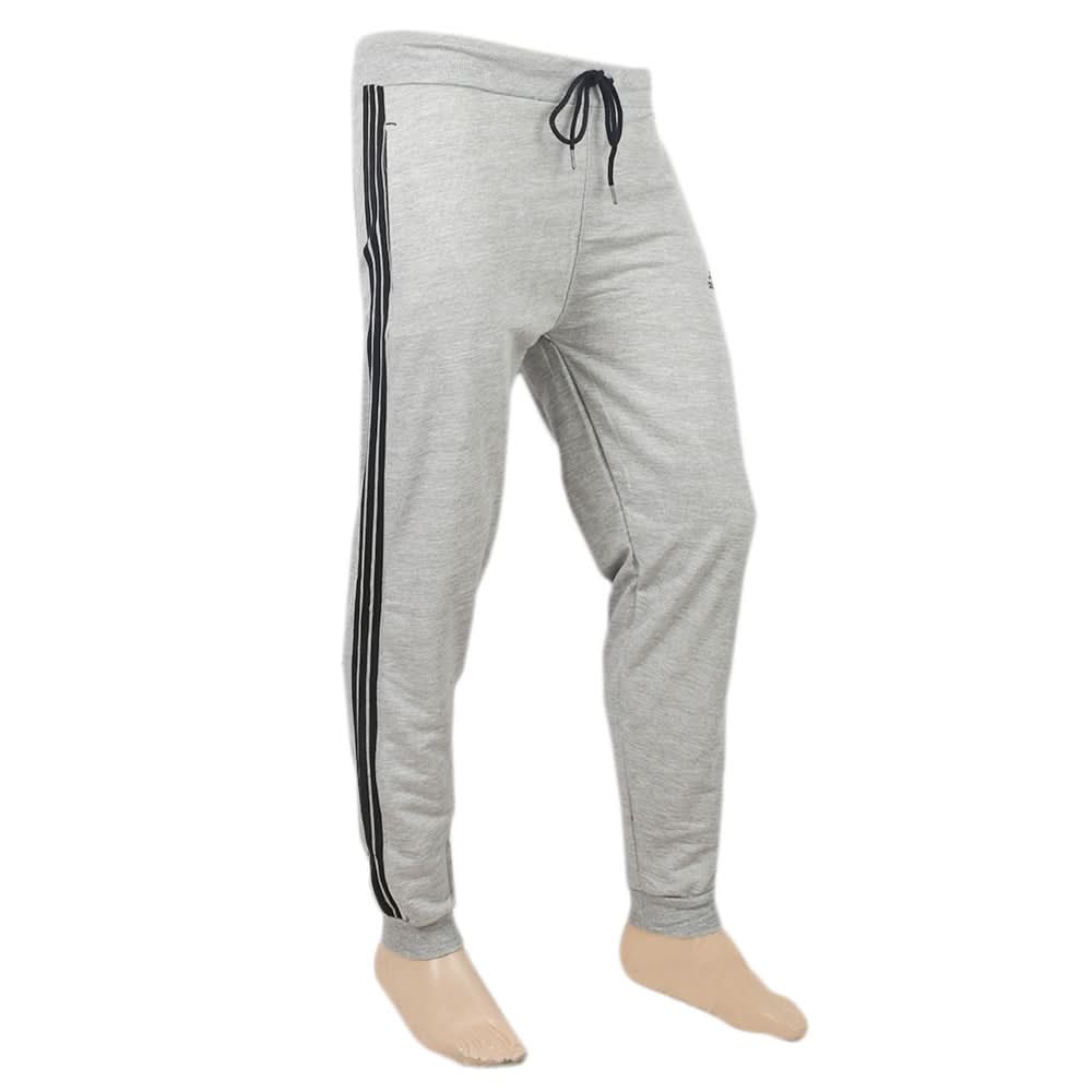 Men's Fancy 3 Strip Trouser - Grey, Men, Lowers And Sweatpants, Chase Value, Chase Value