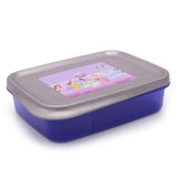 Slim Line Lunch Box JZ-670 - Grey, Kids, Tiffin Boxes And Bottles, Chase Value, Chase Value