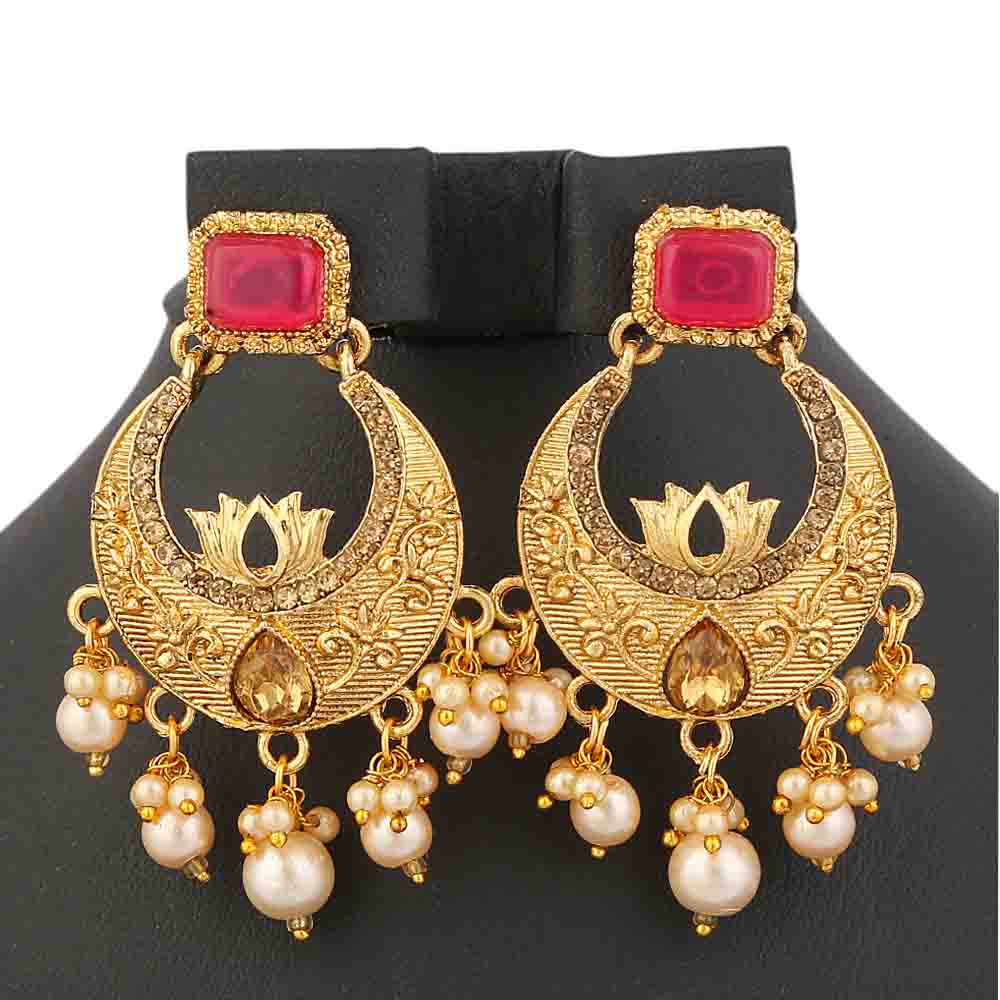 Women's Jewellery Set - Dark Pink, Women, Jewellery Set, Chase Value, Chase Value