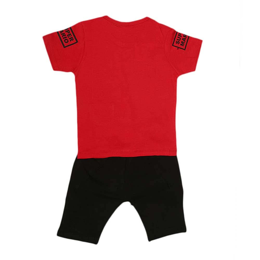 Boys Half Sleeves Suit (2208) - Red, Kids, Boys Sets And Suits, Chase Value, Chase Value