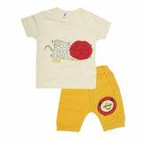 Boys Half Sleeves Suit (2191) - Yellow, Kids, Boys Sets And Suits, Chase Value, Chase Value