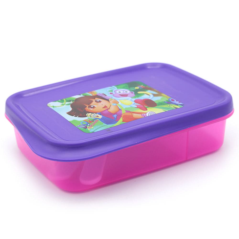 Slim Line Lunch Box JZ-670 - Purple, Kids, Tiffin Boxes And Bottles, Chase Value, Chase Value