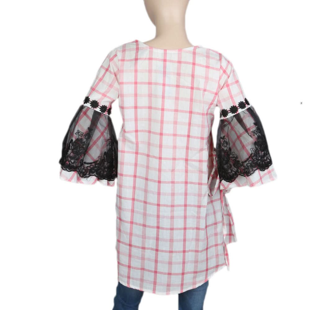 Women's Stripe Kurti - Pink, Women's Fashion, Chase Value, Chase Value