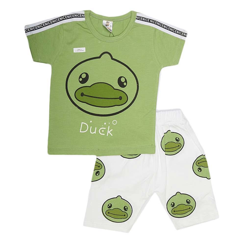 Boys Half Sleeves Suit (2312) - Green, Kids, Boys Sets And Suits, Chase Value, Chase Value