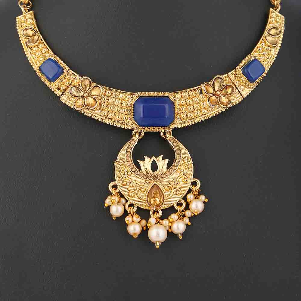 Women's Jewellery Set - Navy Blue, Women, Jewellery Set, Chase Value, Chase Value