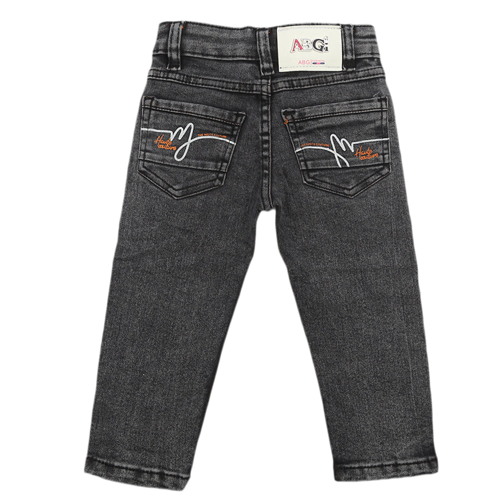 Boys Denim Pant - Dark Grey, Boys Pants, Chase Value, Chase Value
