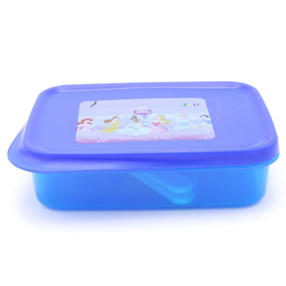 Slim Line Lunch Box JZ-670 - Royal Blue, Kids, Tiffin Boxes And Bottles, Chase Value, Chase Value