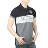 Men's Half Sleeves Polo T-Shirt - Black, Men, T-Shirts And Polos, Chase Value, Chase Value