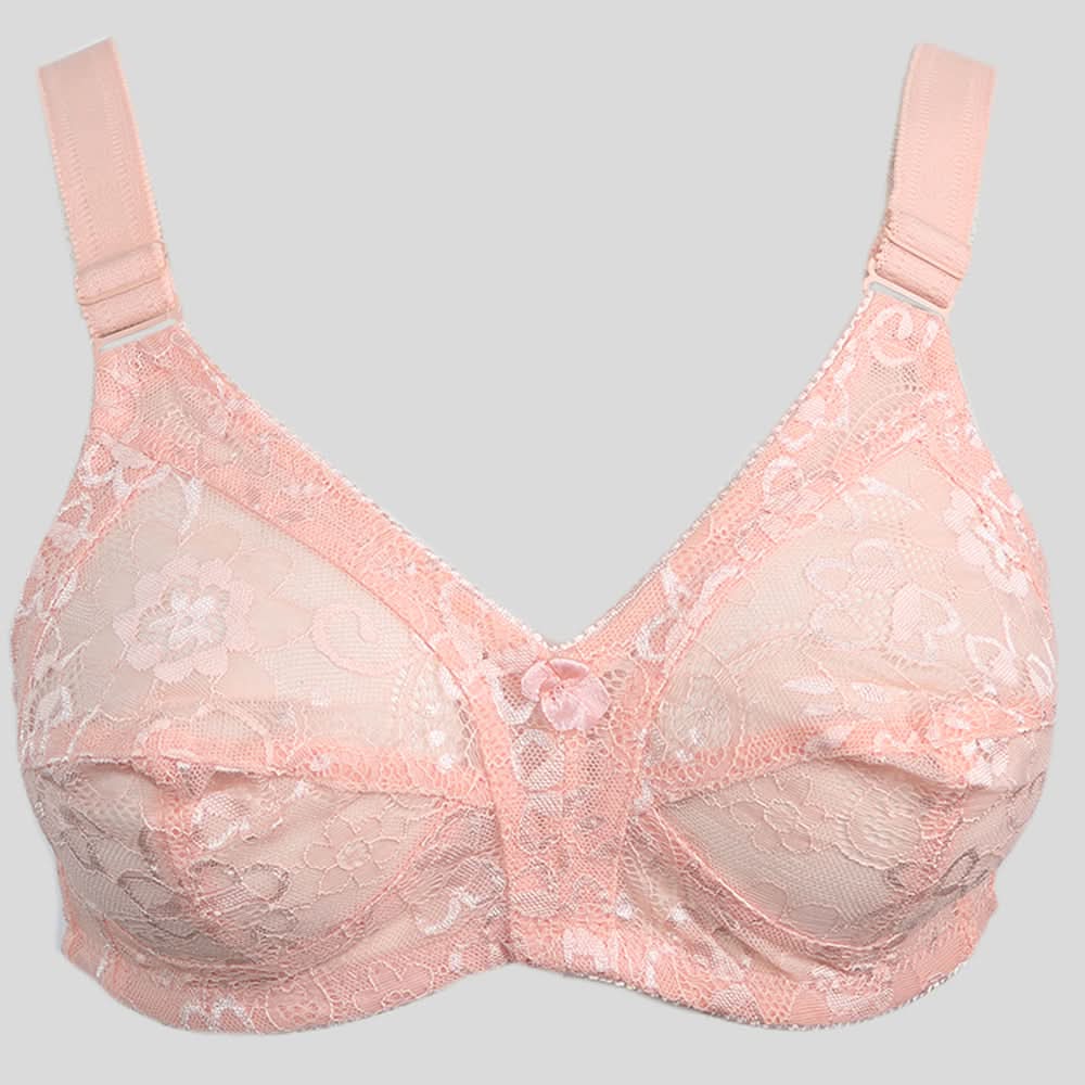 Women's Bra (1833) - Peach, Women, Bras, Chase Value, Chase Value