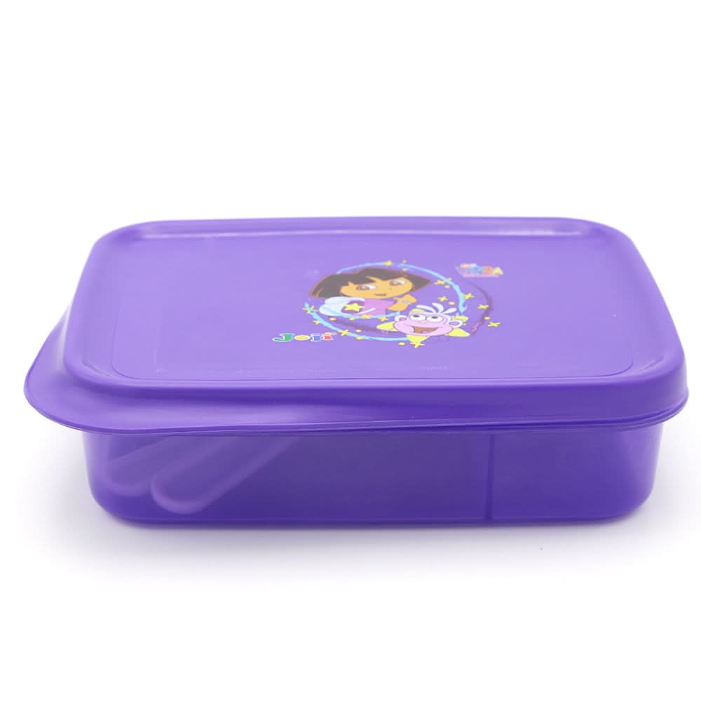 Slim Line Lunch Box JZ-670 - Purple, Kids, Tiffin Boxes And Bottles, Chase Value, Chase Value